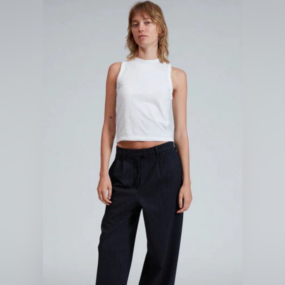Rag & Bone Sadie Muscle Tank - Heather Grey - Picture 7 of 9